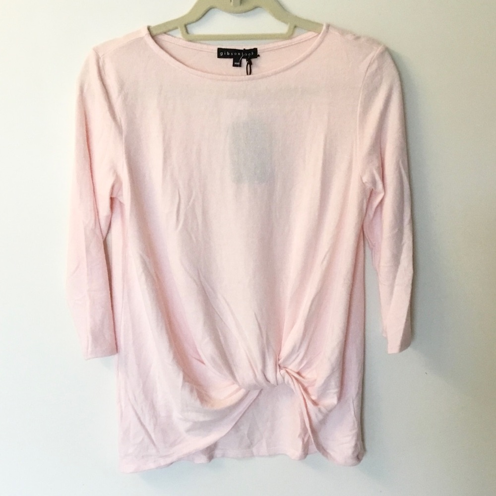 NWT Gibson Cozy Twist Front Pullover - XXS